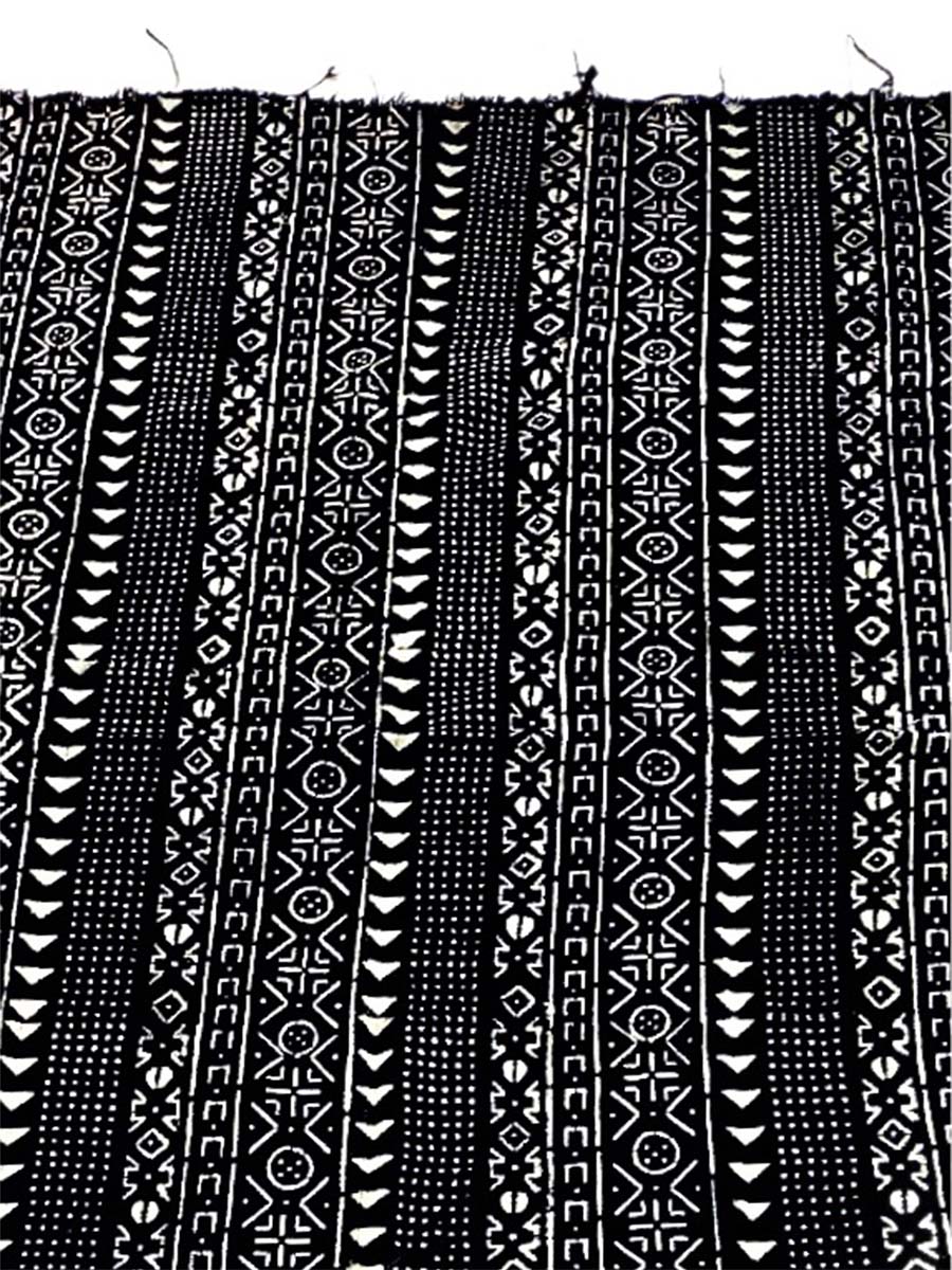 Bintou Print African Mudcloth Fabric