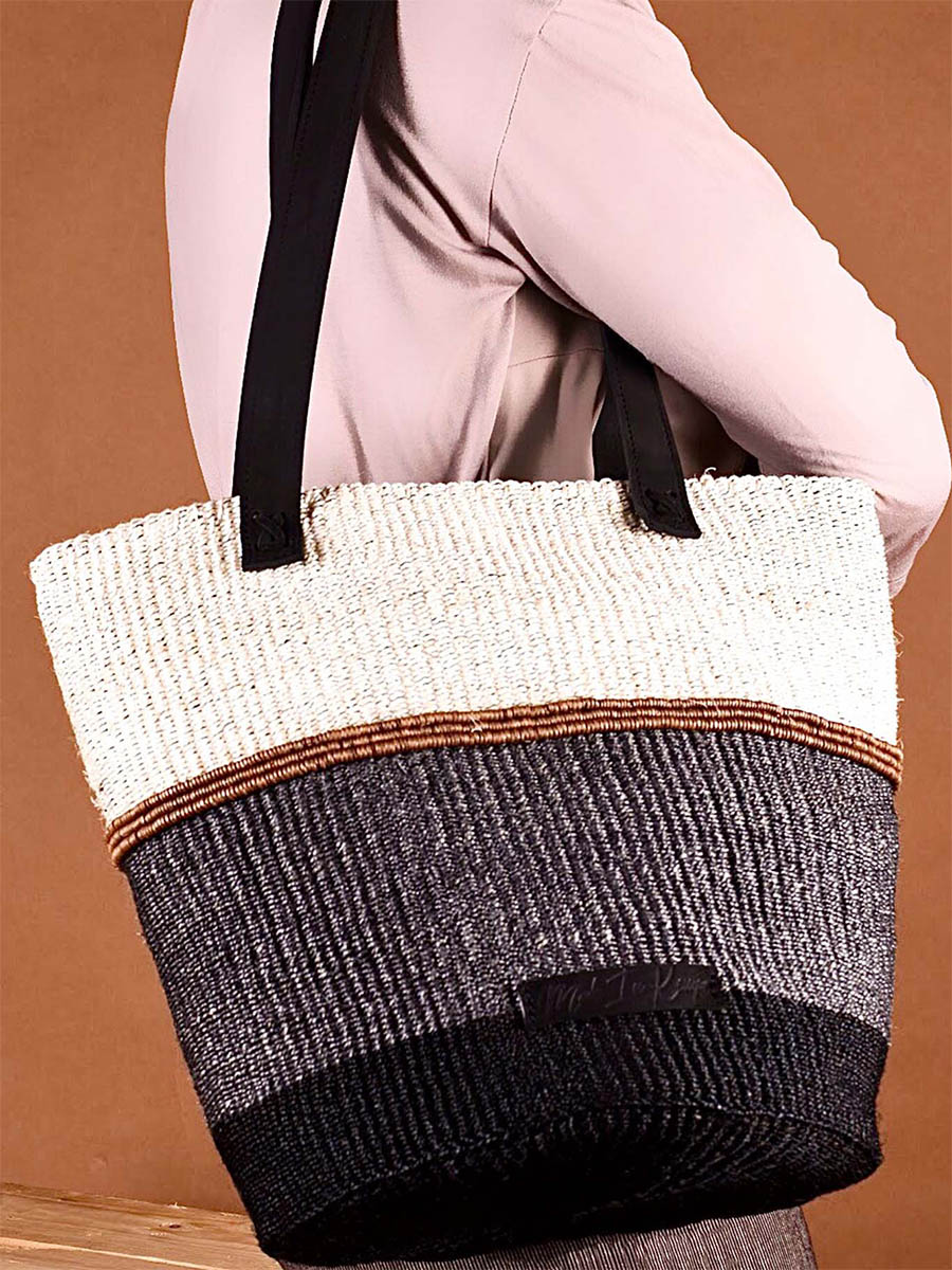 Copper Livu Tote Basket Bag