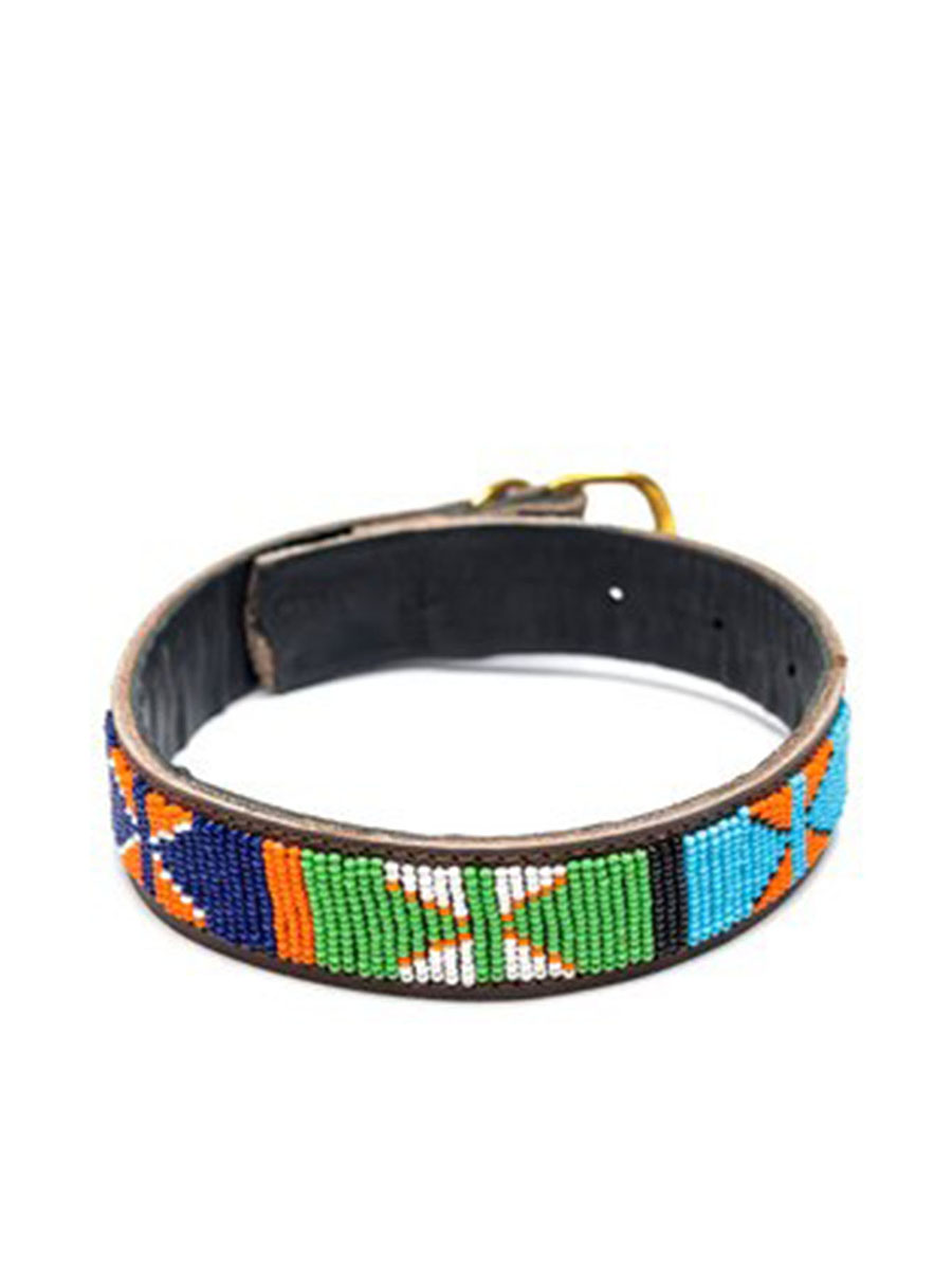Kito Hand Beaded Dog Collar