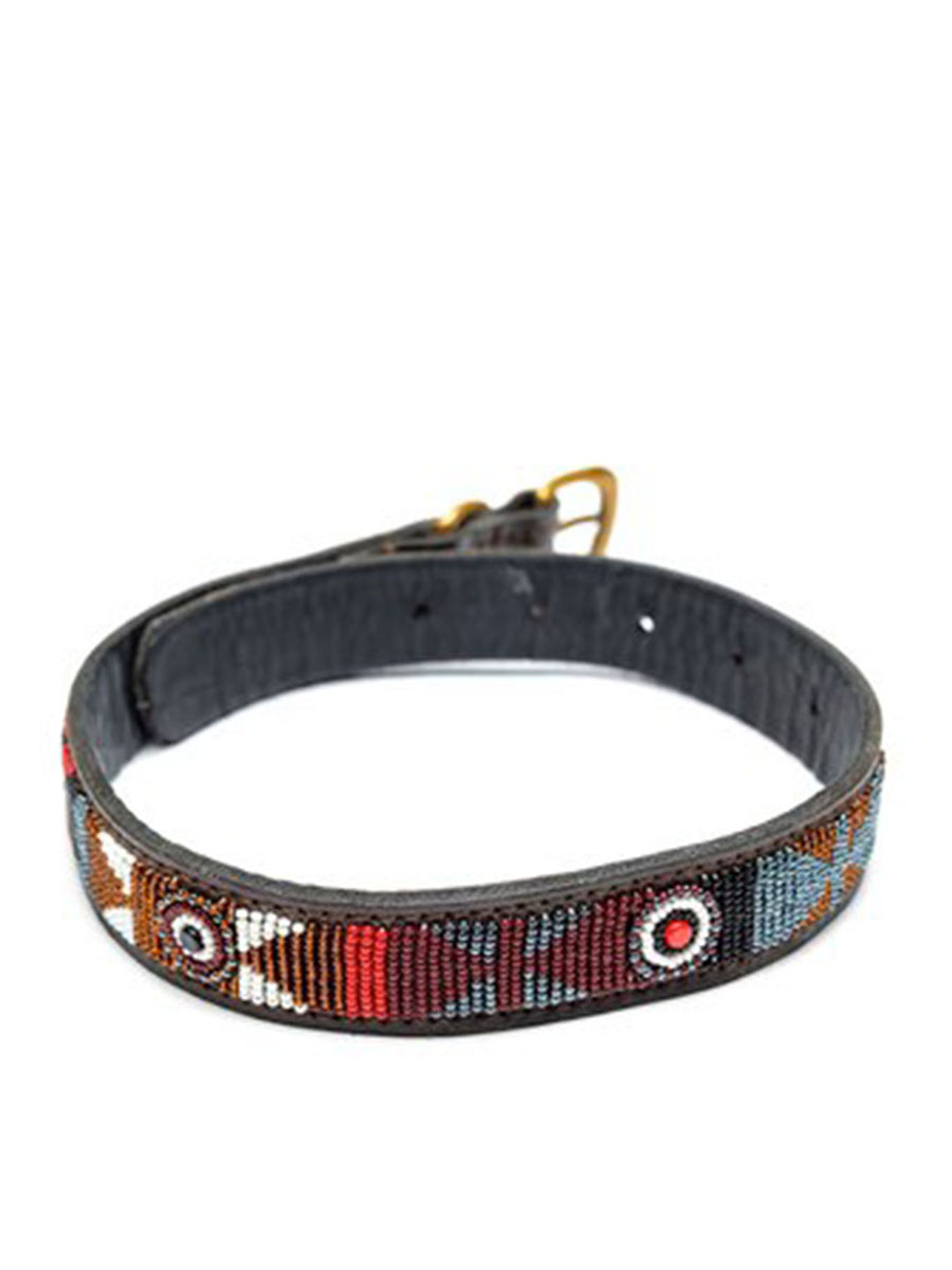 Simba Sparks Beaded Dog Collar