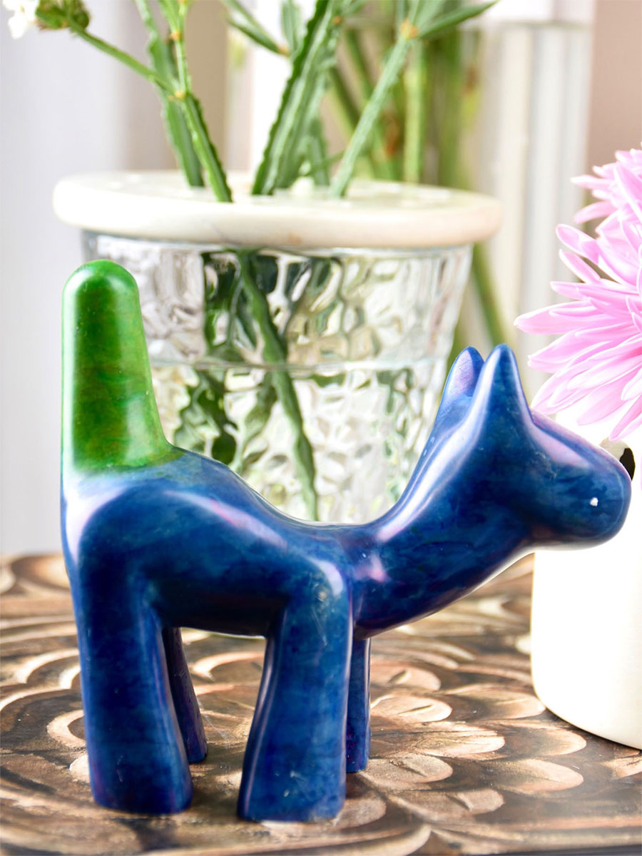 Hand Carved Kenyan Soapstone Figurine