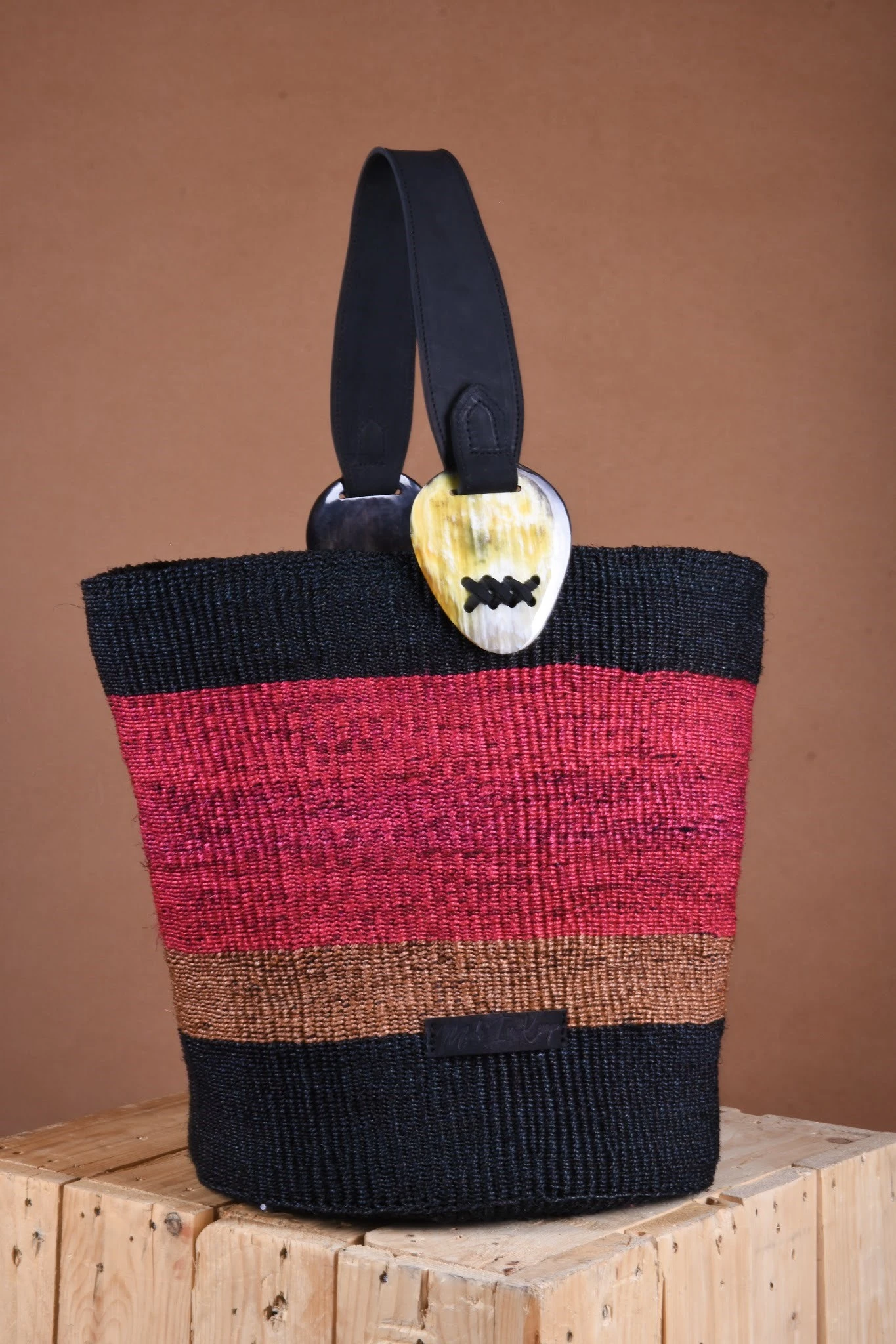 Handmade African Basket Bag