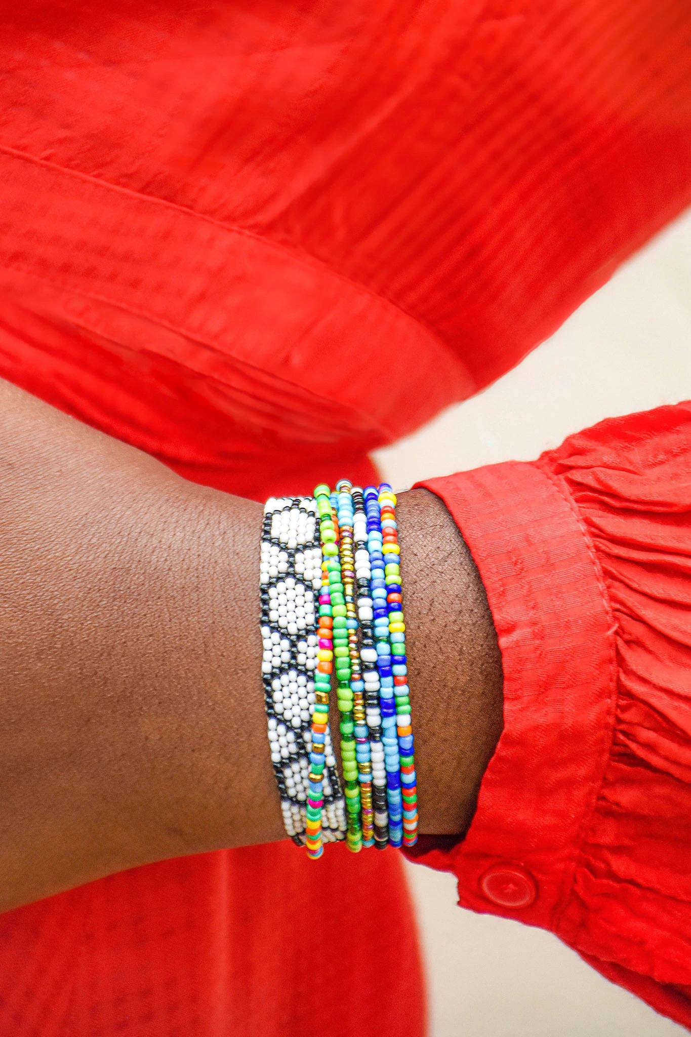 Hand beaded jewelry